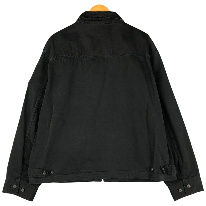 Ralph Lauren POLO by Ralph Lauren Swing Top Sports Jacket Men's XXL cotton black type Vintage Second Hand