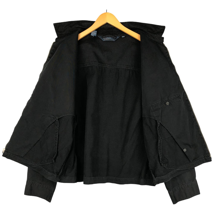 Ralph Lauren POLO by Ralph Lauren Swing Top Sports Jacket Men's XXL cotton black type Vintage Second Hand