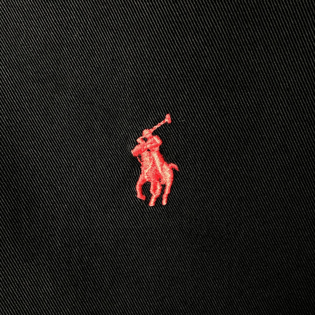 Ralph Lauren POLO by Ralph Lauren Swing Top Sports Jacket Men's XXL cotton black type Vintage Second Hand