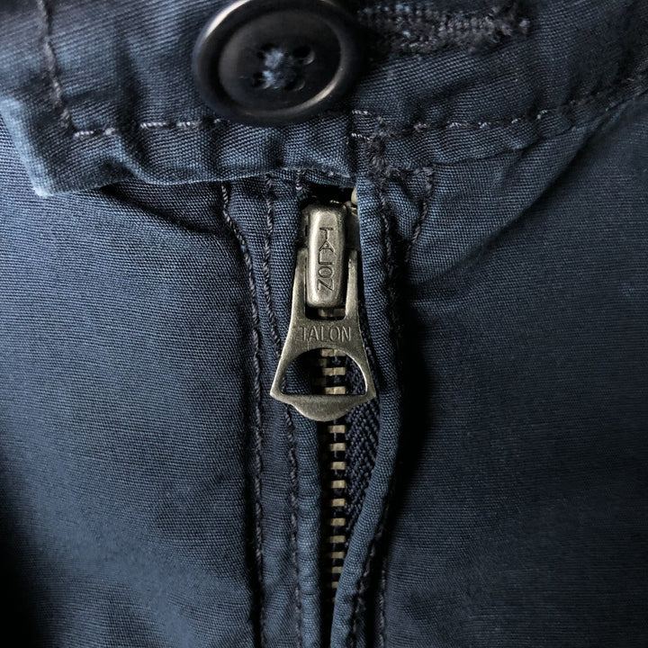 Ralph Lauren POLO by Ralph Lauren Harrington Jacket Swing Top Men's L size cotton navy blue type Vintage Second Hand