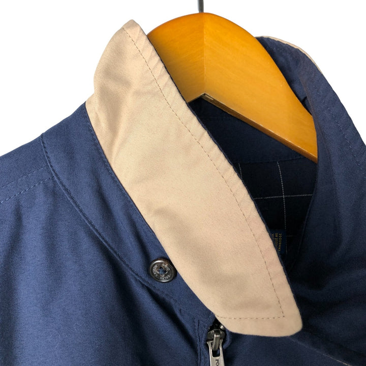 Ralph Lauren POLO RALPH LAUREN Swing Top Sports Jacket Men's L size polyester black type Vintage Second Hand