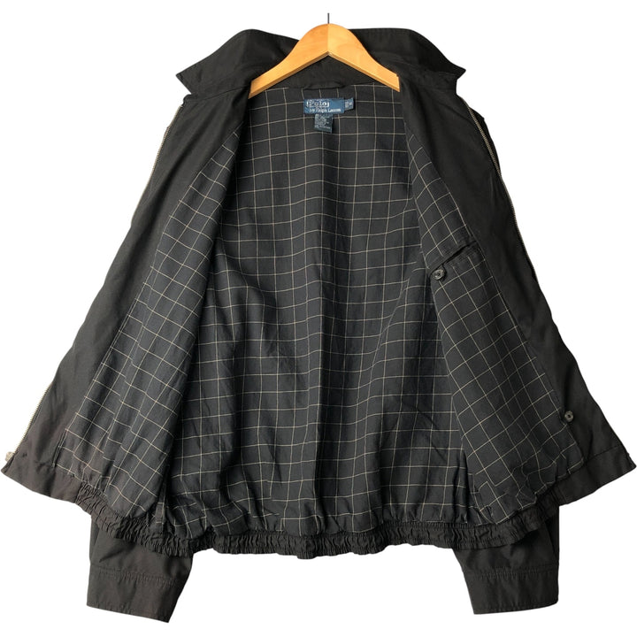 Ralph Lauren POLO by Ralph Lauren Swing Top Sports Jacket Men's M polyester black type Vintage Second Hand