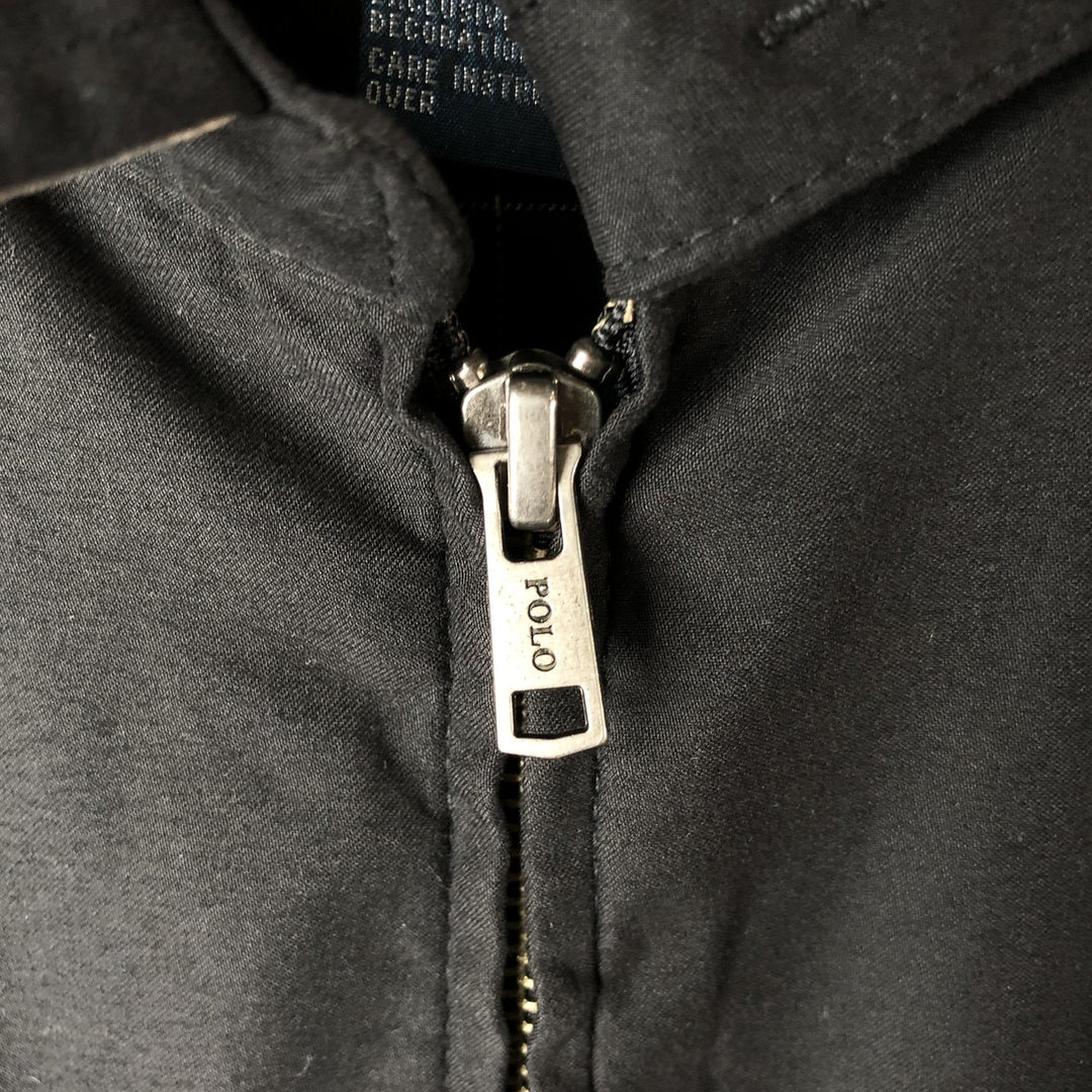 Ralph Lauren POLO by Ralph Lauren Swing Top Sports Jacket Men's M polyester black type Vintage Second Hand