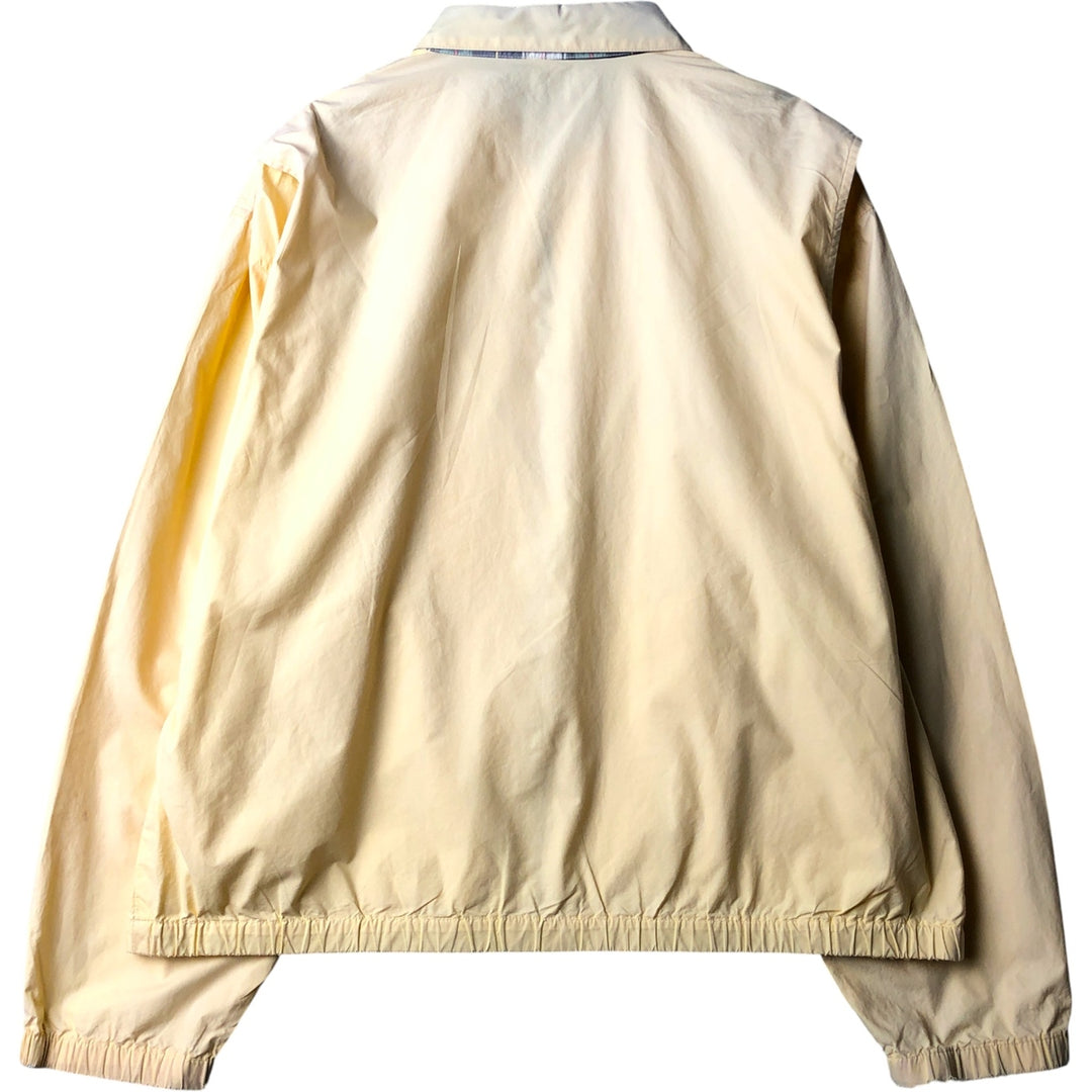 90'S Polo by Ralph Lauren swing top sports jacket, made in the USA, men's size L, vintage cotton yellow type Vintage Second Hand