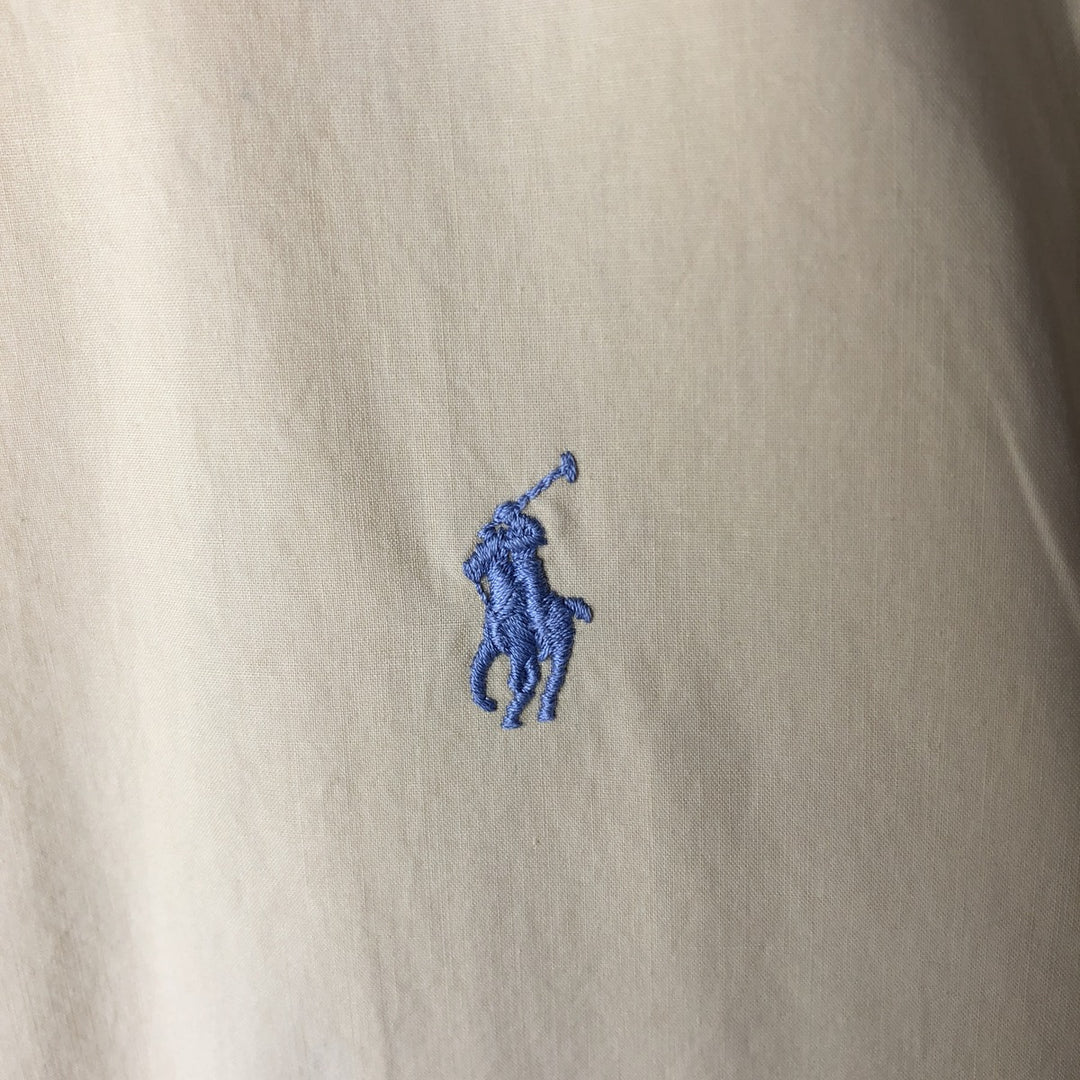 90'S Polo by Ralph Lauren swing top sports jacket, made in the USA, men's size L, vintage cotton yellow type Vintage Second Hand