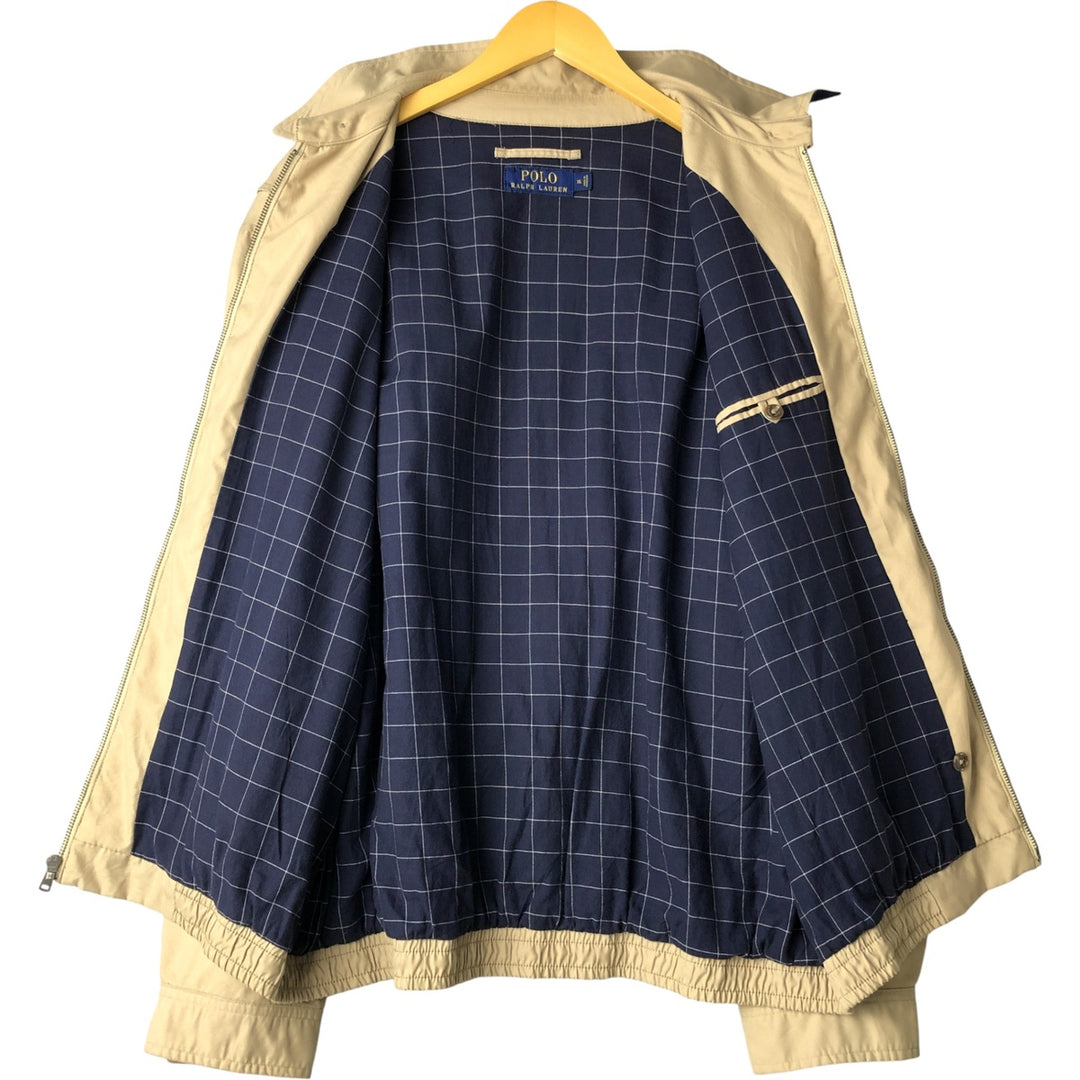 Ralph Lauren POLO RALPH LAUREN Swing Top Sports Jacket Men's XL polyester Beige type Vintage Second Hand