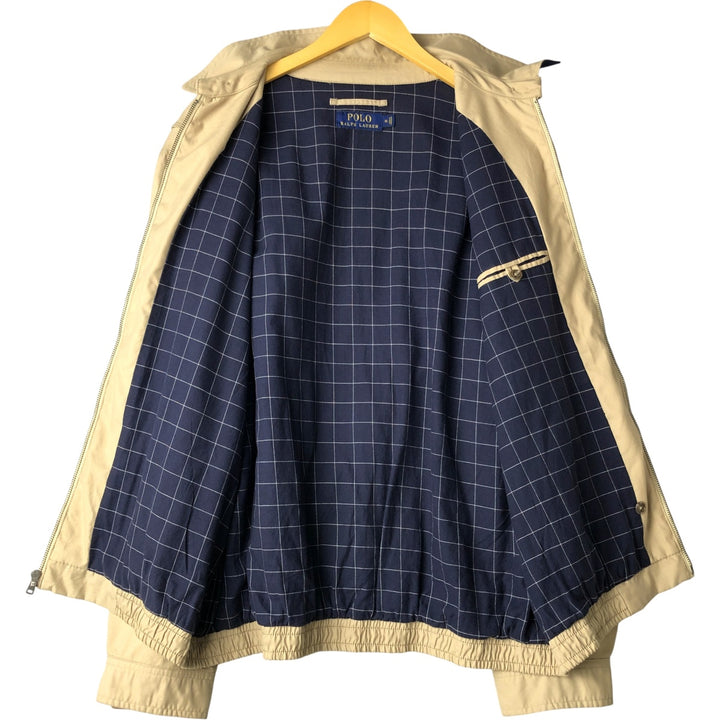 Ralph Lauren POLO RALPH LAUREN Swing Top Sports Jacket Men's XL polyester Beige type Vintage Second Hand
