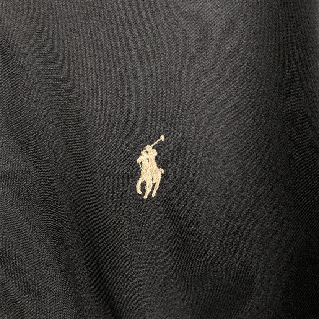 Ralph Lauren POLO RALPH LAUREN Swing Top Sports Jacket Men's M polyester black type Vintage Second Hand