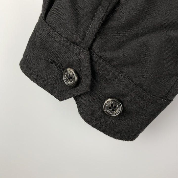 Ralph Lauren POLO RALPH LAUREN Swing Top Sports Jacket Men's M polyester black type Vintage Second Hand