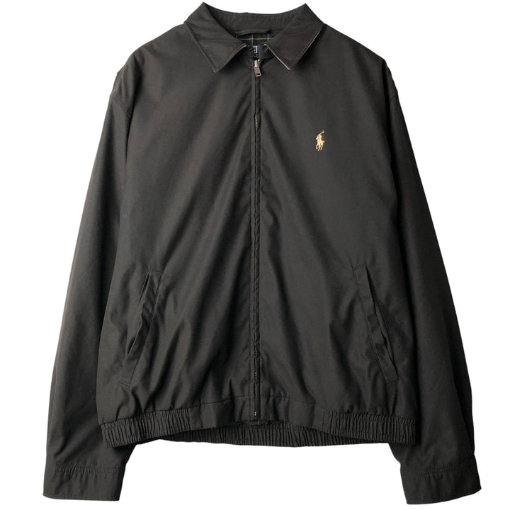 Ralph Lauren POLO by Ralph Lauren Swing Top Sports Jacket Men's M polyester black type Vintage Second Hand