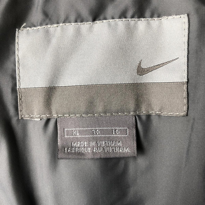 2000'S Nike Down Jacket, Men's XL polyester navy blue type Vintage Second Hand