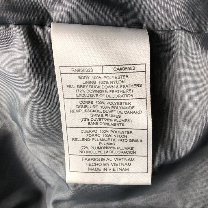 2000'S Nike Down Jacket, Men's XL polyester navy blue type Vintage Second Hand