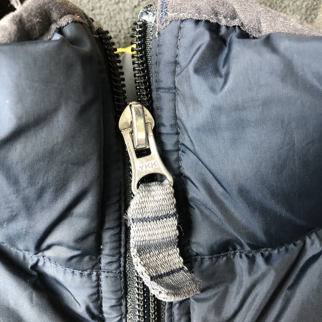 2000'S Nike Down Jacket, Men's XL polyester navy blue type Vintage Second Hand