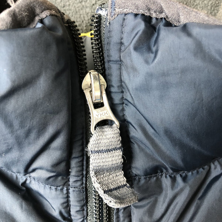 2000'S Nike Down Jacket, Men's XL polyester navy blue type Vintage Second Hand