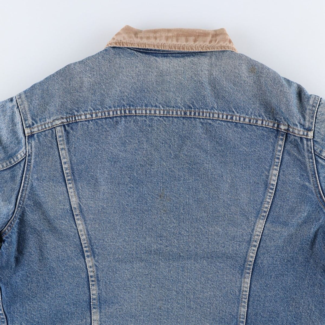 Vintage Lee STORM RIDER denim jacket from the 1980'S and 1990s, size L, men's. unclear blue type Vintage Second Hand