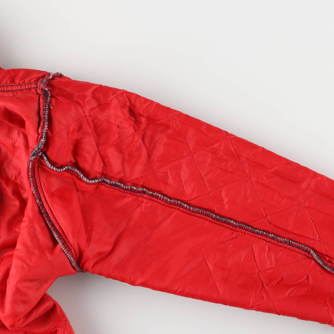 Padded denim jacket, size L, for men unclear Blue type light blue Vintage Second Hand