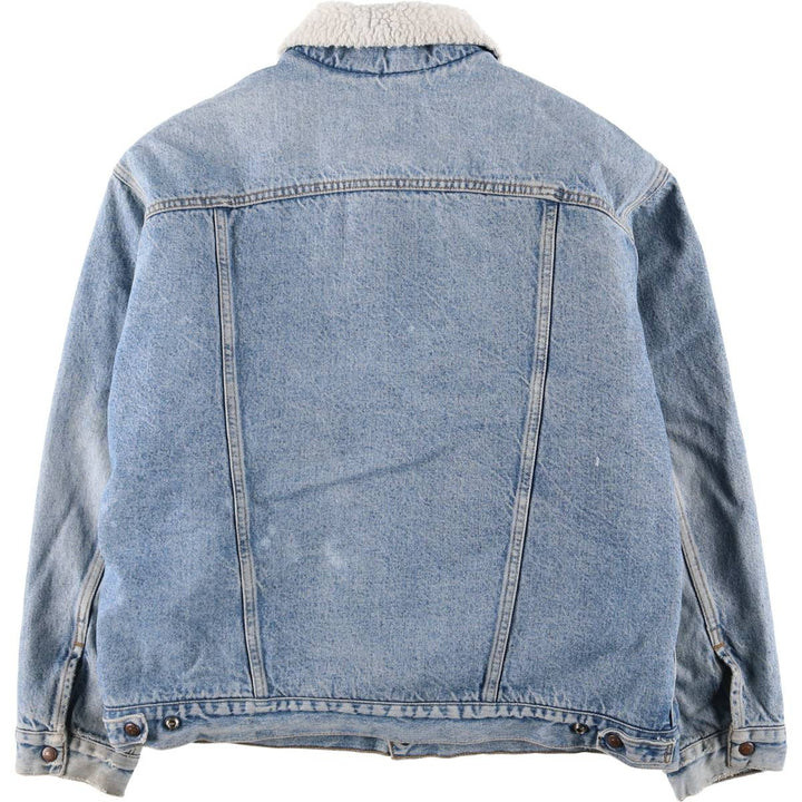 90'S Levi's Padded Denim Jacket, Men's Size XL, Vintage cotton blue type Vintage Second Hand