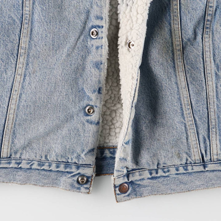 90'S Levi's Padded Denim Jacket, Men's Size XL, Vintage cotton blue type Vintage Second Hand