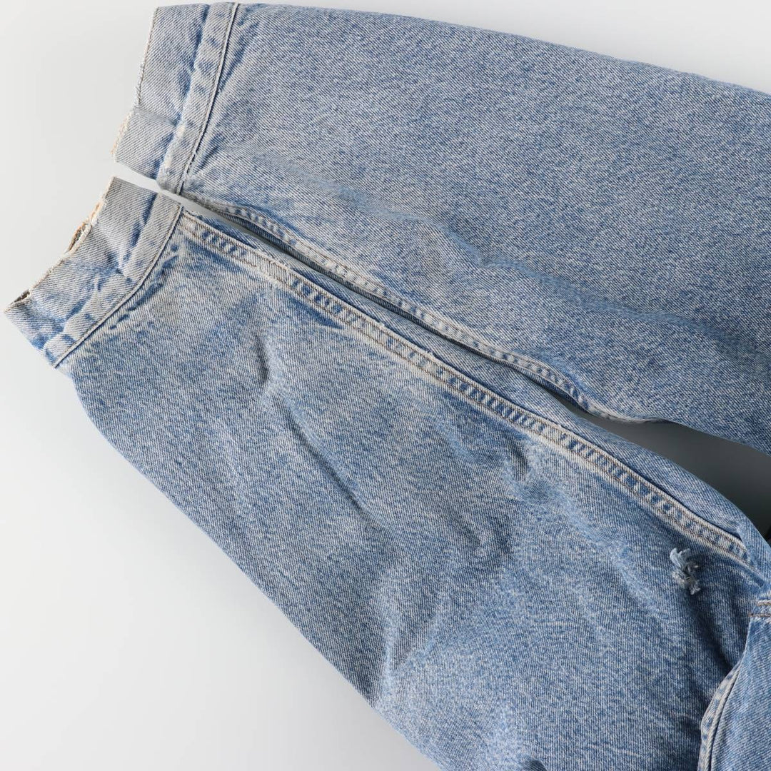 90'S Levi's Padded Denim Jacket, Men's Size XL, Vintage cotton blue type Vintage Second Hand