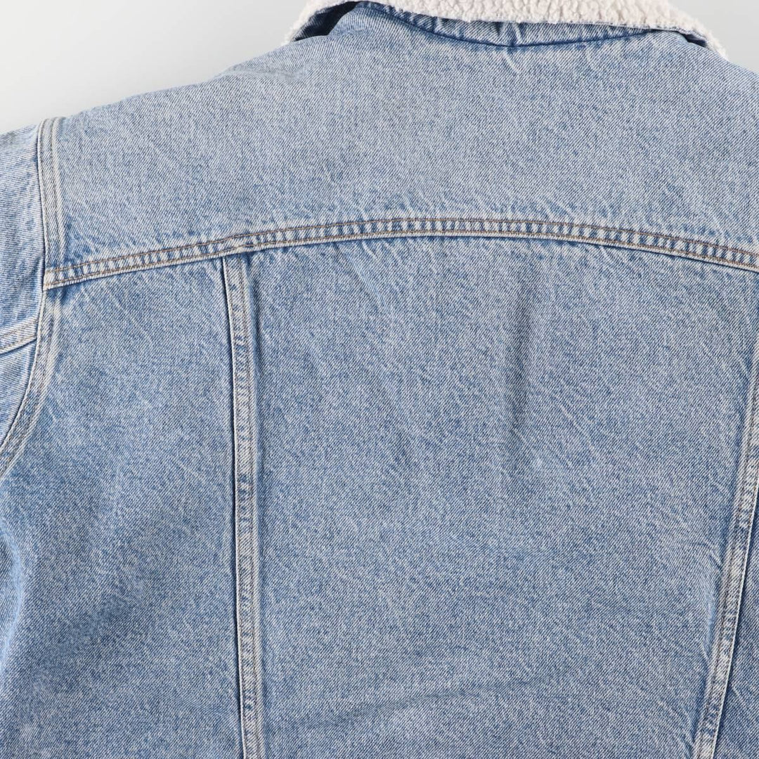 90'S Levi's Padded Denim Jacket, Men's Size XL, Vintage cotton blue type Vintage Second Hand