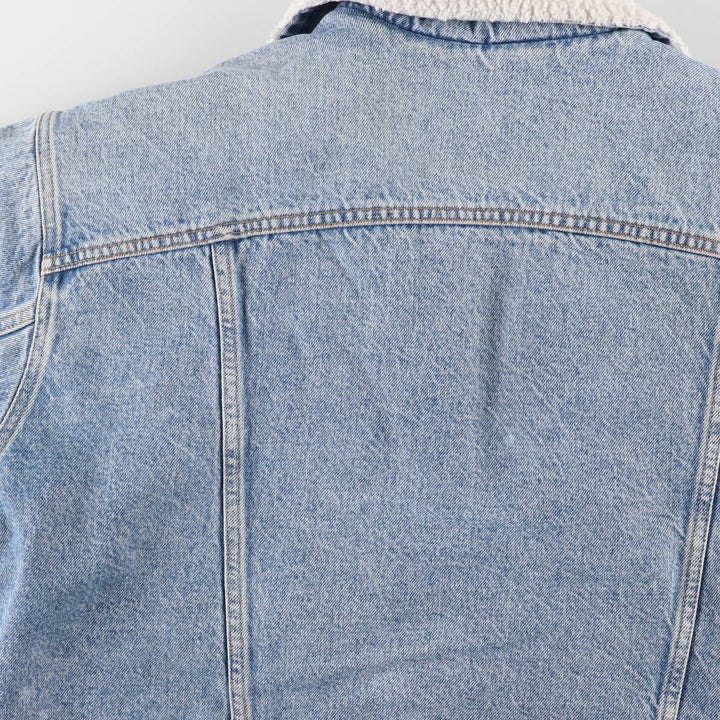 90'S Levi's Padded Denim Jacket, Men's Size XL, Vintage cotton blue type Vintage Second Hand