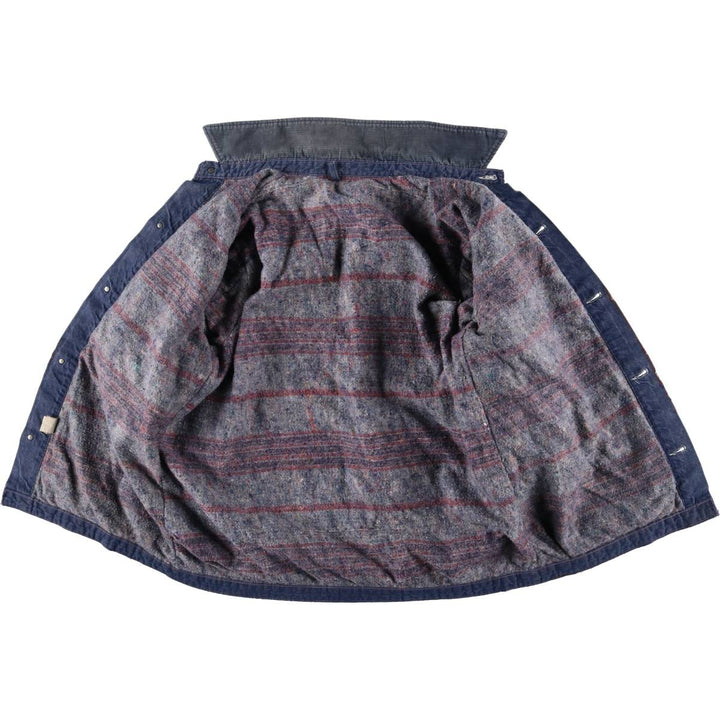 Vintage 1970'S Blue Bell bat-dyed denim coverall, men's size L cotton blue type Vintage Second Hand