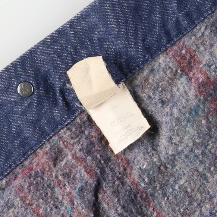 Vintage 1970'S Blue Bell bat-dyed denim coverall, men's size L cotton blue type Vintage Second Hand