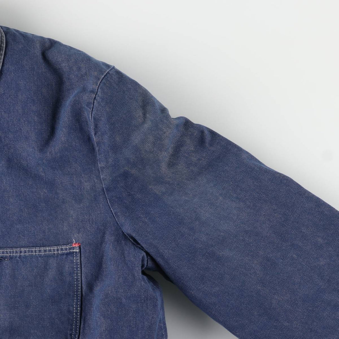 Vintage 1970'S Blue Bell bat-dyed denim coverall, men's size L cotton blue type Vintage Second Hand