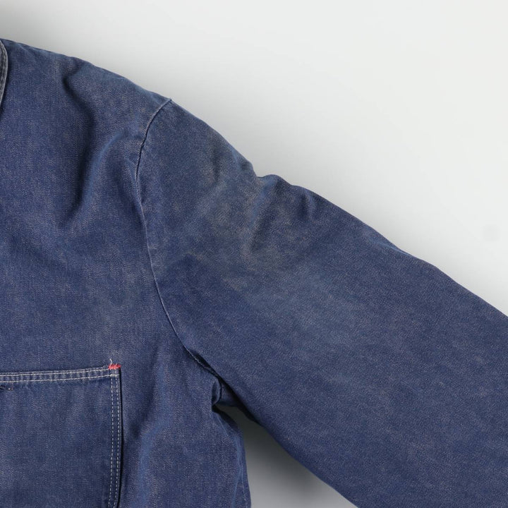 Vintage 1970'S Blue Bell bat-dyed denim coverall, men's size L cotton blue type Vintage Second Hand