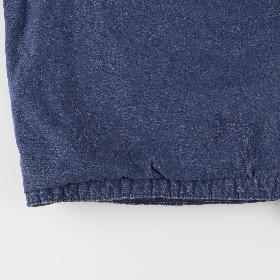 Vintage 1970'S Blue Bell bat-dyed denim coverall, men's size L cotton blue type Vintage Second Hand