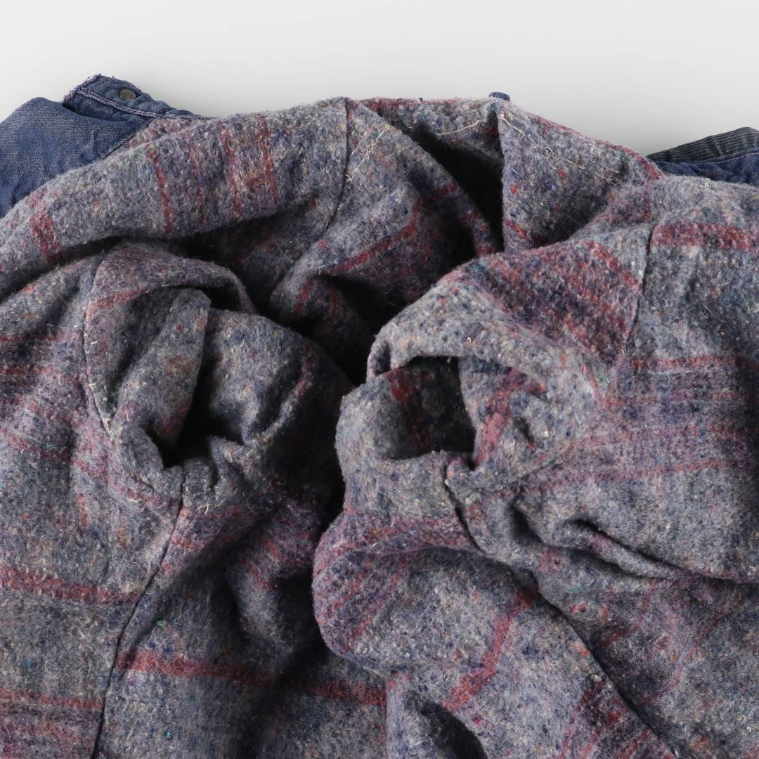 Vintage 1970'S Blue Bell bat-dyed denim coverall, men's size L cotton blue type Vintage Second Hand