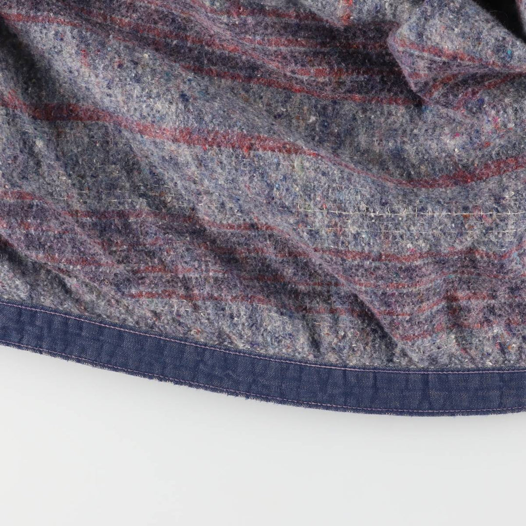 Vintage 1970'S Blue Bell bat-dyed denim coverall, men's size L cotton blue type Vintage Second Hand