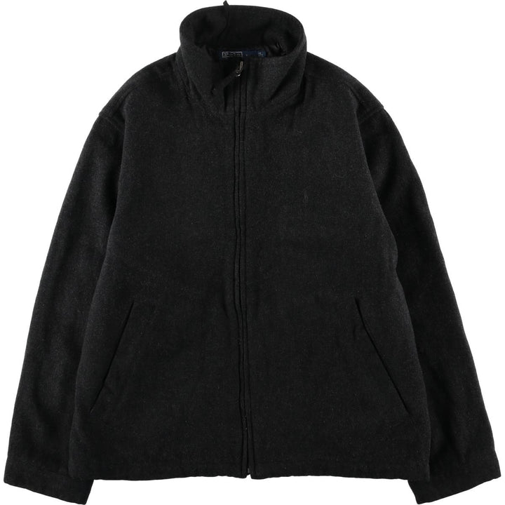 Ralph Lauren POLO by Ralph Lauren padded wool jacket, men's size L wool black type Vintage Second Hand