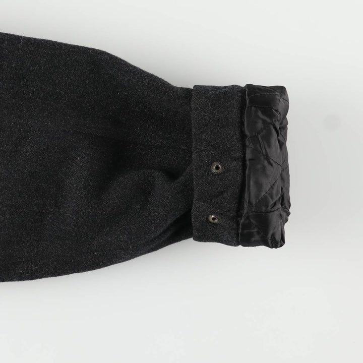 Ralph Lauren POLO by Ralph Lauren padded wool jacket, men's size L wool black type Vintage Second Hand