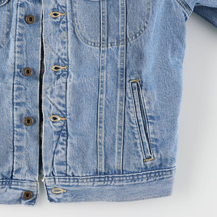 Vintage 90'S Lee DUNGAREES denim jacket, size M, men's unclear blue type Vintage Second Hand