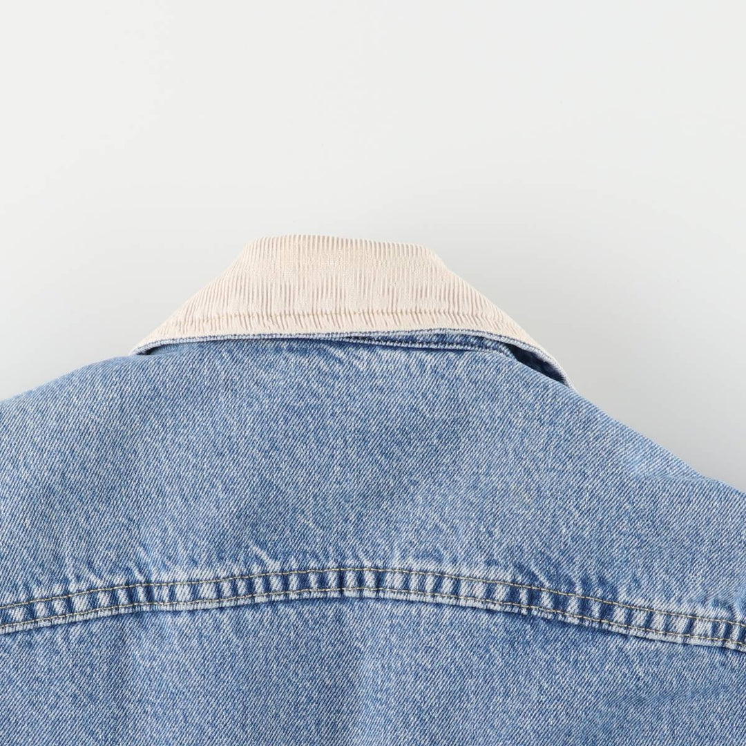 Vintage 90'S Lee DUNGAREES denim jacket, size M, men's unclear blue type Vintage Second Hand