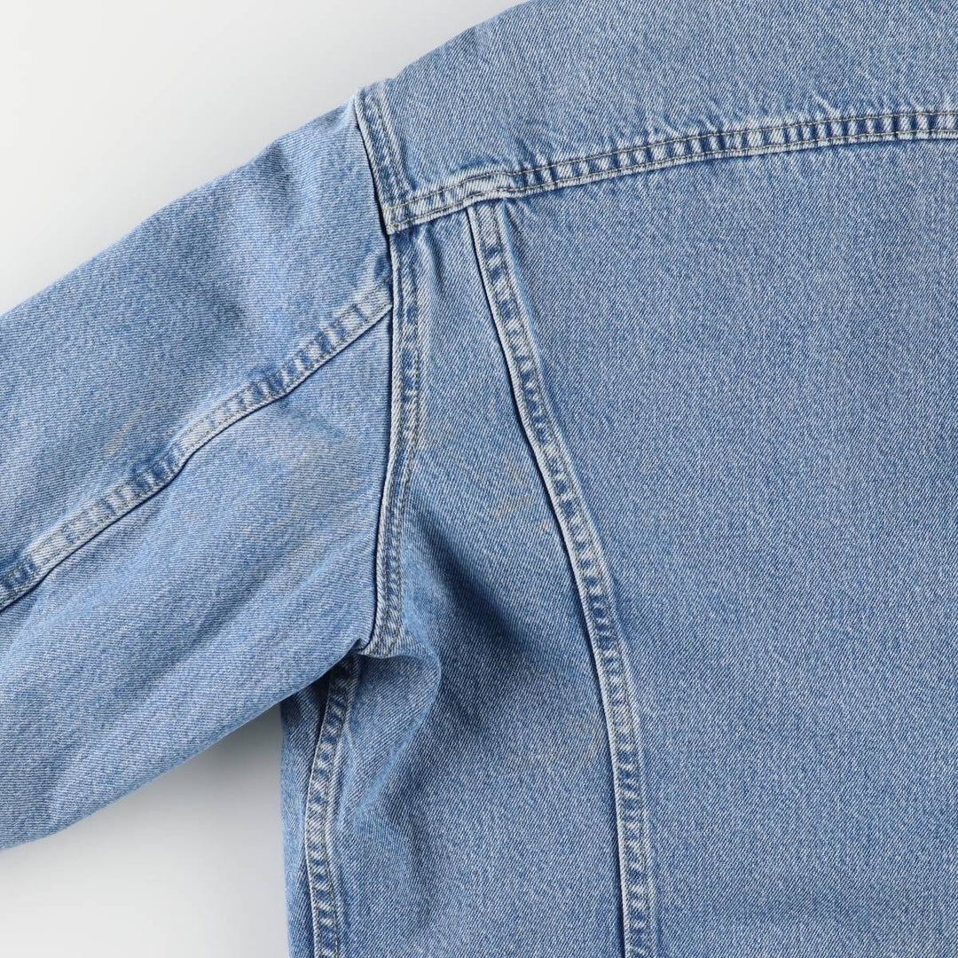 Vintage 90'S Lee DUNGAREES denim jacket, size M, men's unclear blue type Vintage Second Hand