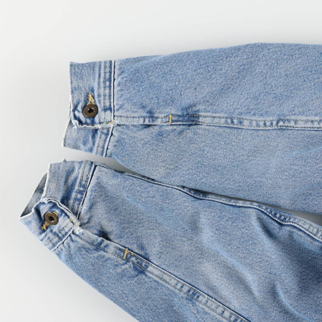 Vintage 90'S Lee DUNGAREES denim jacket, size M, men's unclear blue type Vintage Second Hand