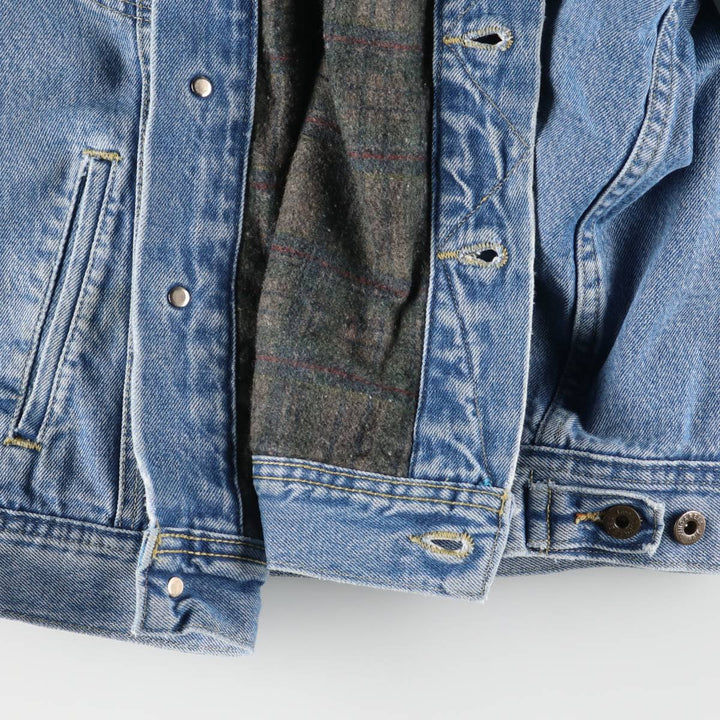 Vintage 90'S Lee DUNGAREES denim jacket, size M, men's unclear blue type Vintage Second Hand