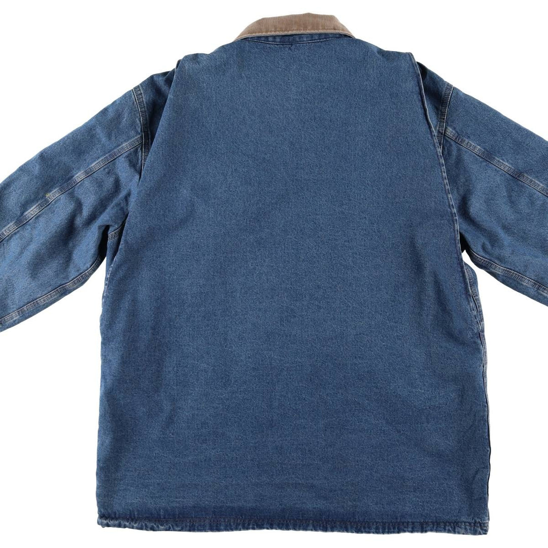 Dickies denim coveralls, men's size XL unclear blue type Vintage Second Hand