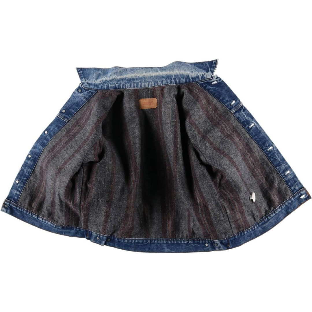 80'S Levi's 70506-0317 denim jacket, denim jacket, made in USA, men's size M, vintage cotton blue type Vintage Second Hand