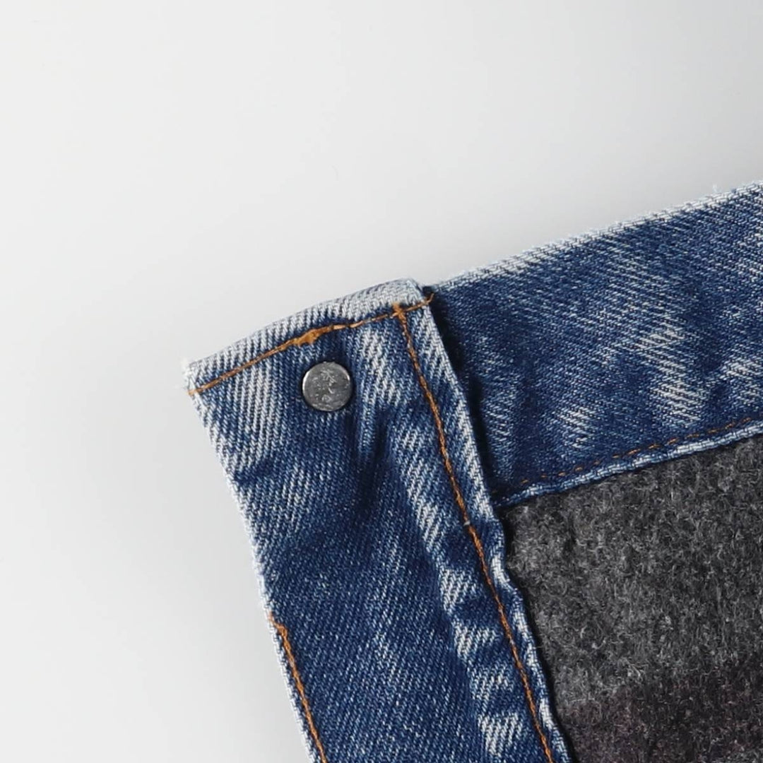 80'S Levi's 70506-0317 denim jacket, denim jacket, made in USA, men's size M, vintage cotton blue type Vintage Second Hand