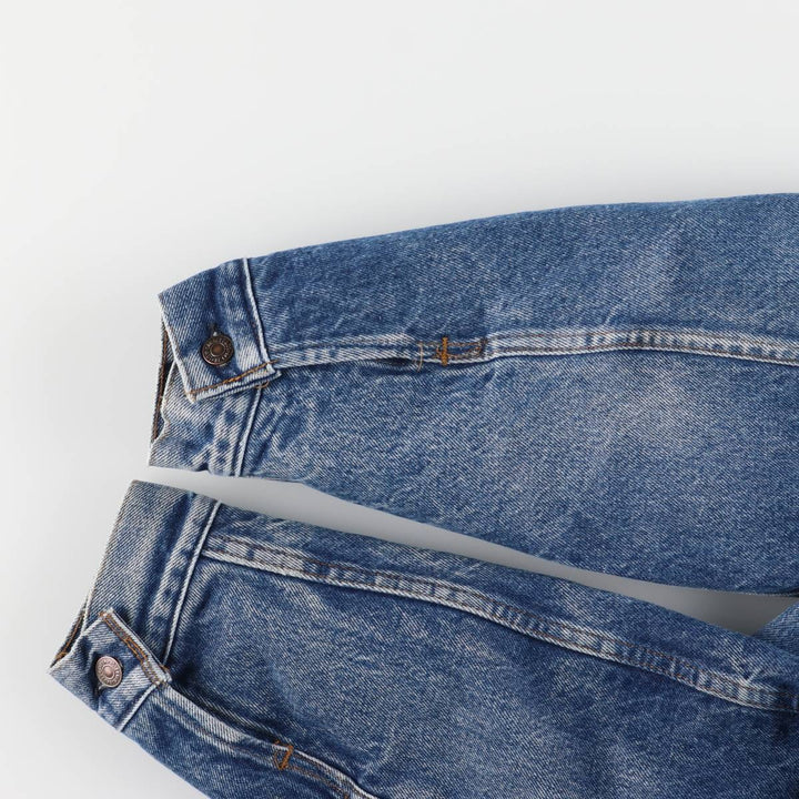 80'S Levi's 70506-0317 denim jacket, denim jacket, made in USA, men's size M, vintage cotton blue type Vintage Second Hand