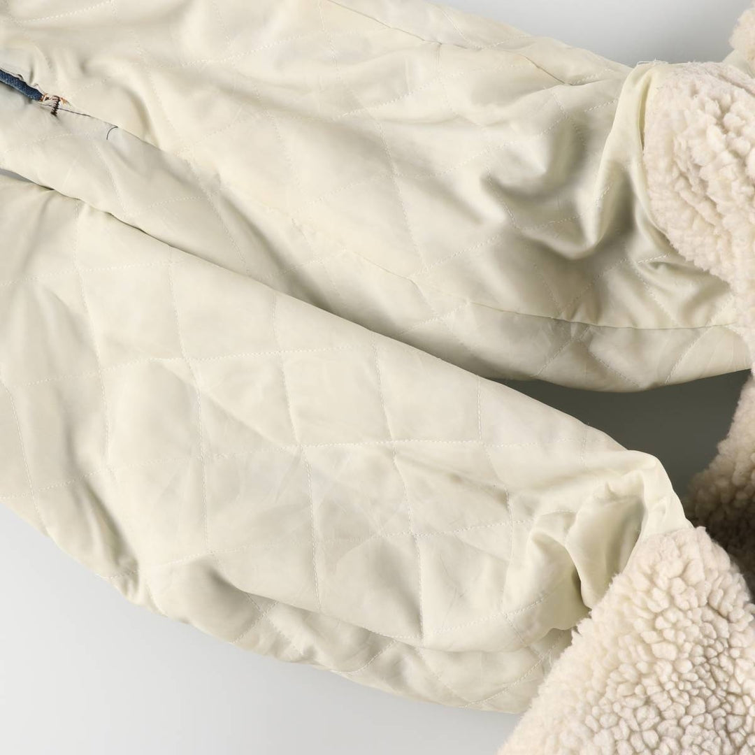 Vintage 1970'S Levi's padded denim jacket with orange tab, size L, men's unclear blue type Vintage Second Hand