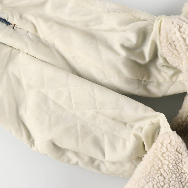 Vintage 1970'S Levi's padded denim jacket with orange tab, size L, men's unclear blue type Vintage Second Hand