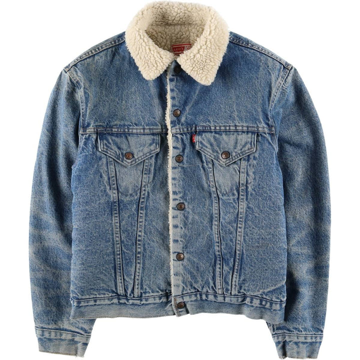 70'S Levi's denim jacket, men's size small unclear blue type Vintage Second Hand