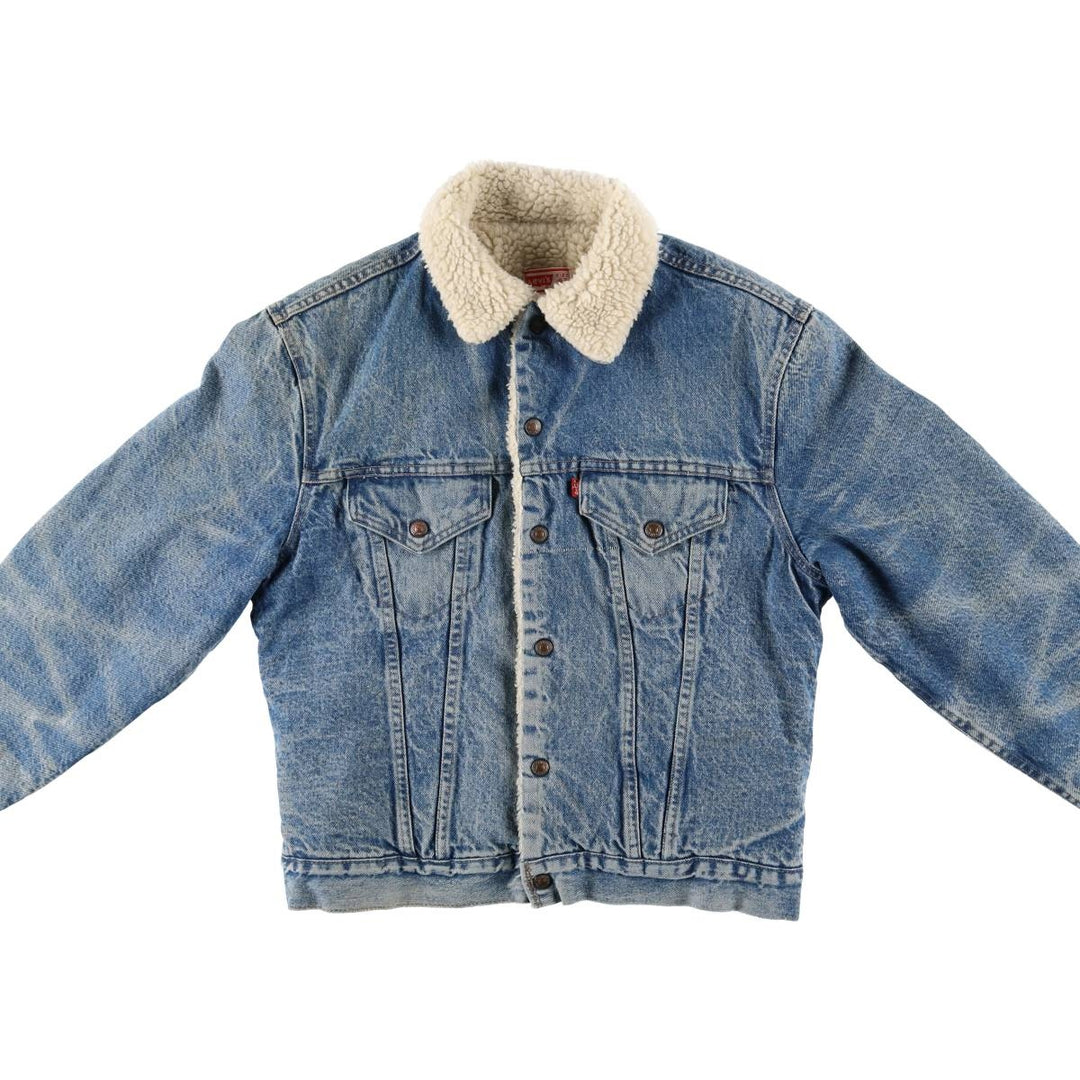 70'S Levi's denim jacket, men's size small unclear blue type Vintage Second Hand