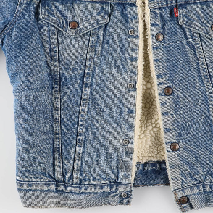 70'S Levi's denim jacket, men's size small unclear blue type Vintage Second Hand