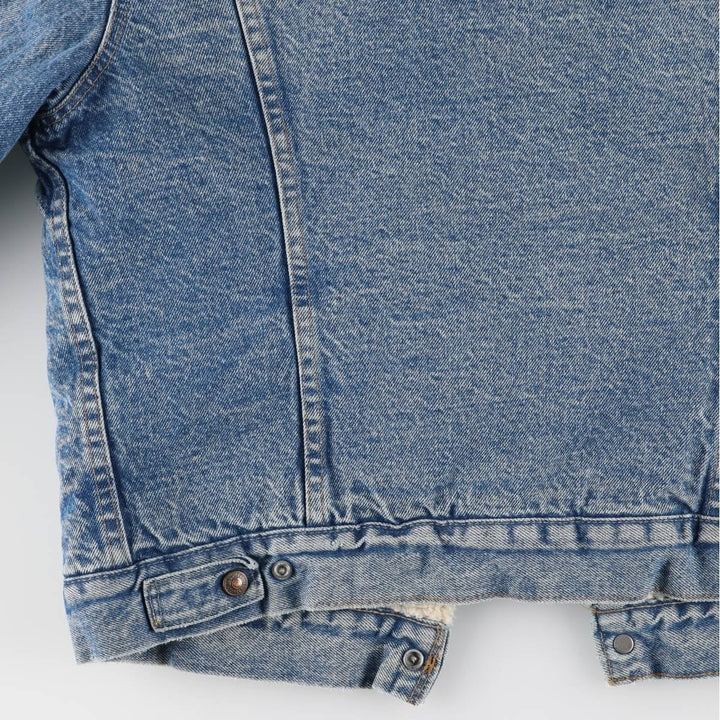 70'S Levi's denim jacket, men's size small unclear blue type Vintage Second Hand
