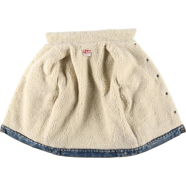 Vintage 80s-90'S Levi's denim jacket, made in the USA, size M, men's unclear blue type Vintage Second Hand